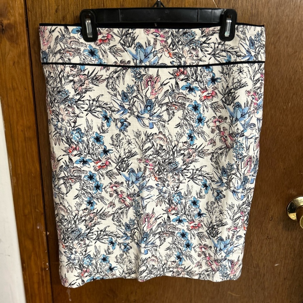 Ann Taylor print skirt